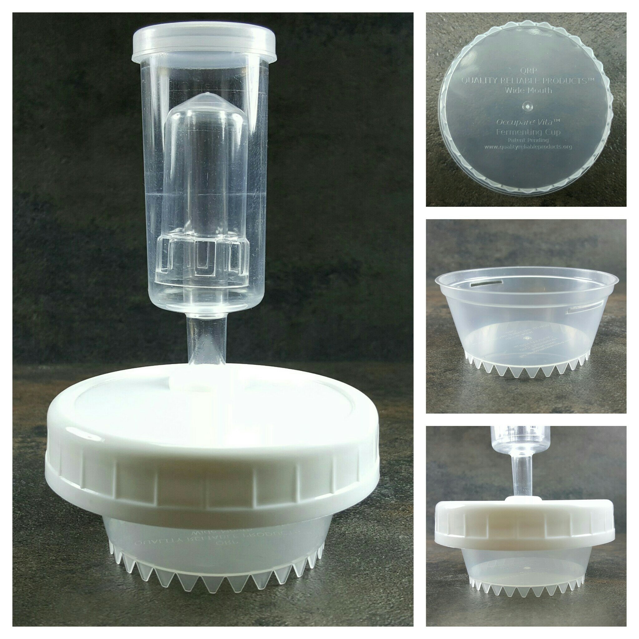 Food Grade Plastic Fermentation Weights for Mason Jars - 6 Pack 3