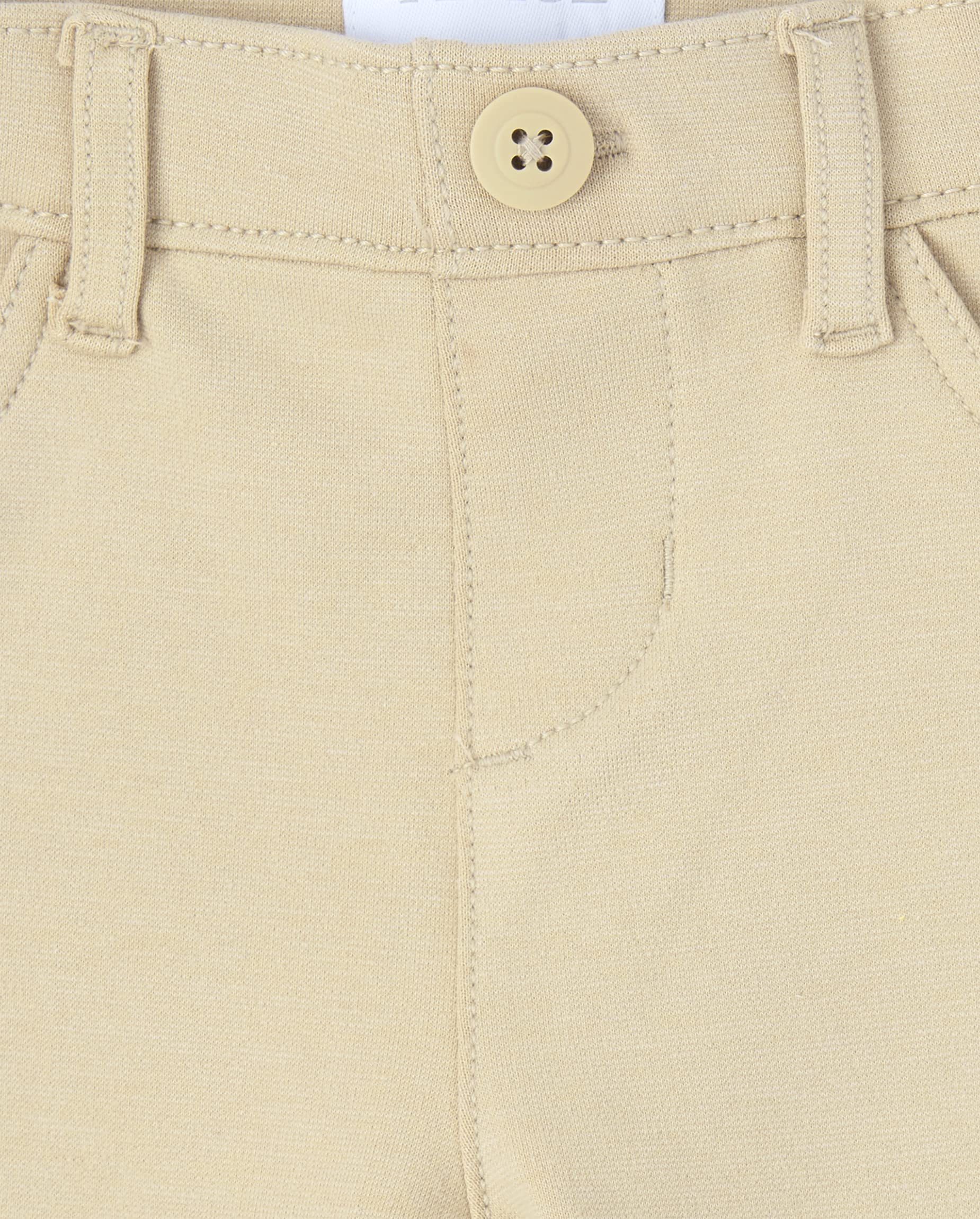 Girls' Ponte Knit Jeggings - Comfy Pull-On Pants for Play & School