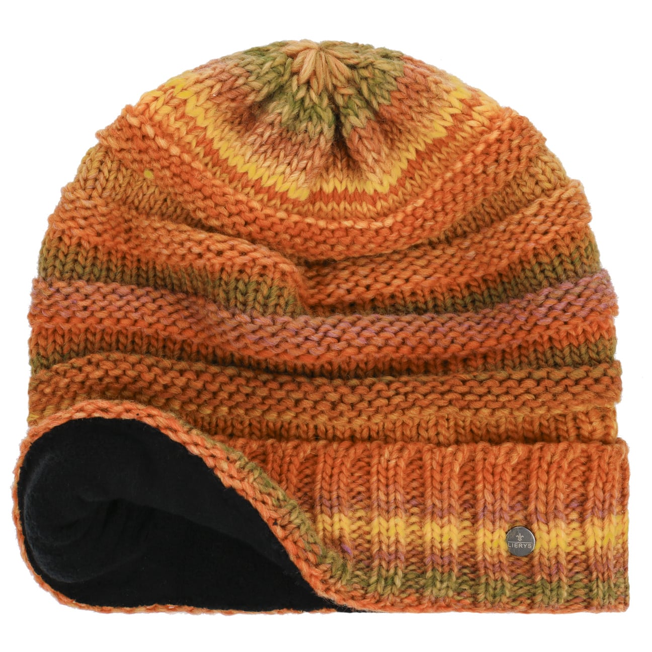 Lierys Bernardo Beanie - Fleece-Lined Winter Hat with Foldable Cuff for Men & Women - Perfect for Skiing, Snowboarding & Cold Weather Outdoor Activities