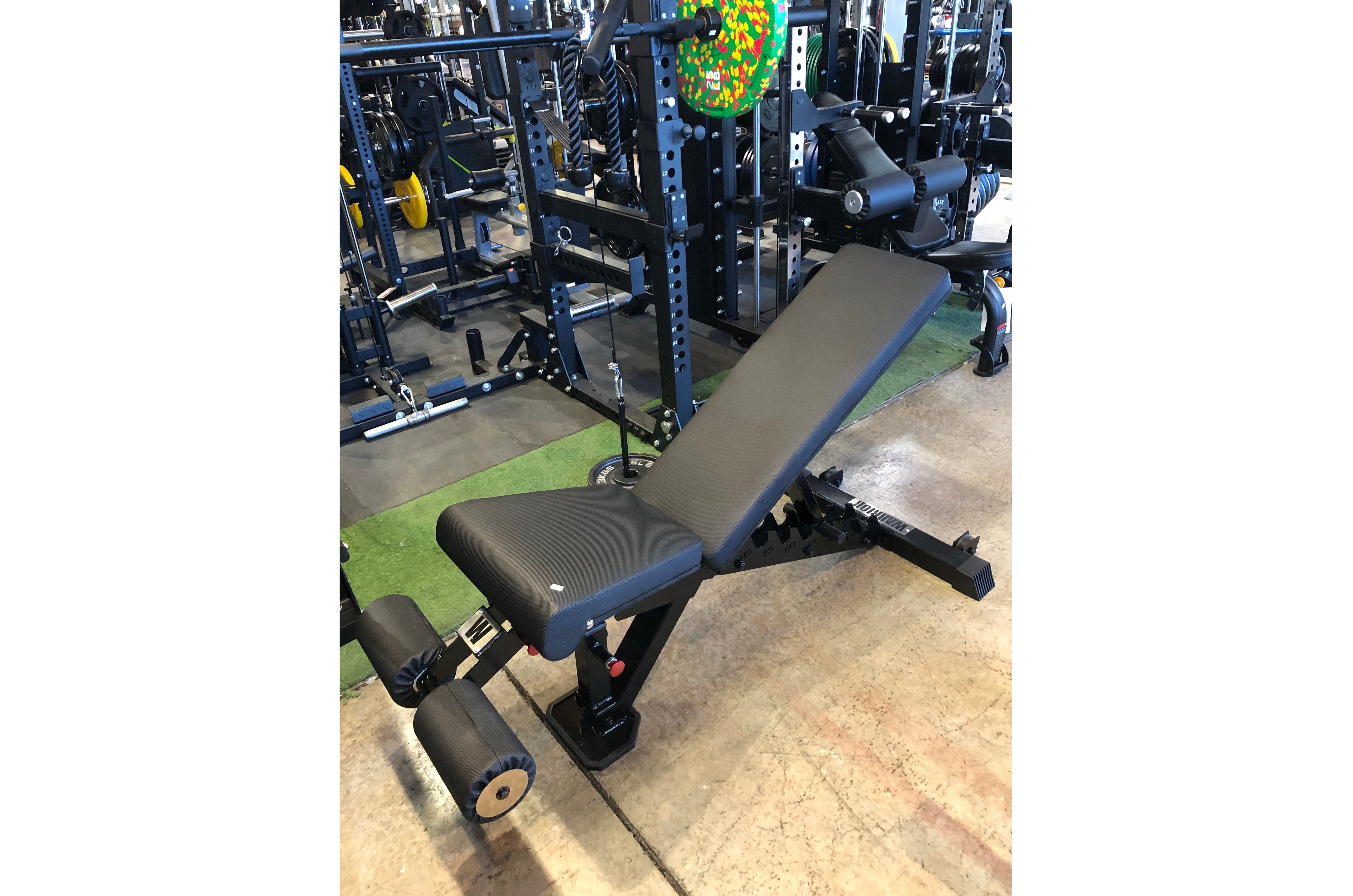 Warrior 2.0 Flat Incline Decline Weight Bench for Home Gym - Adjustable Strength Training Equipment for Full Body Workouts | Perfect for Dumbbell Press, Sit-Ups & Strength Building Exercises