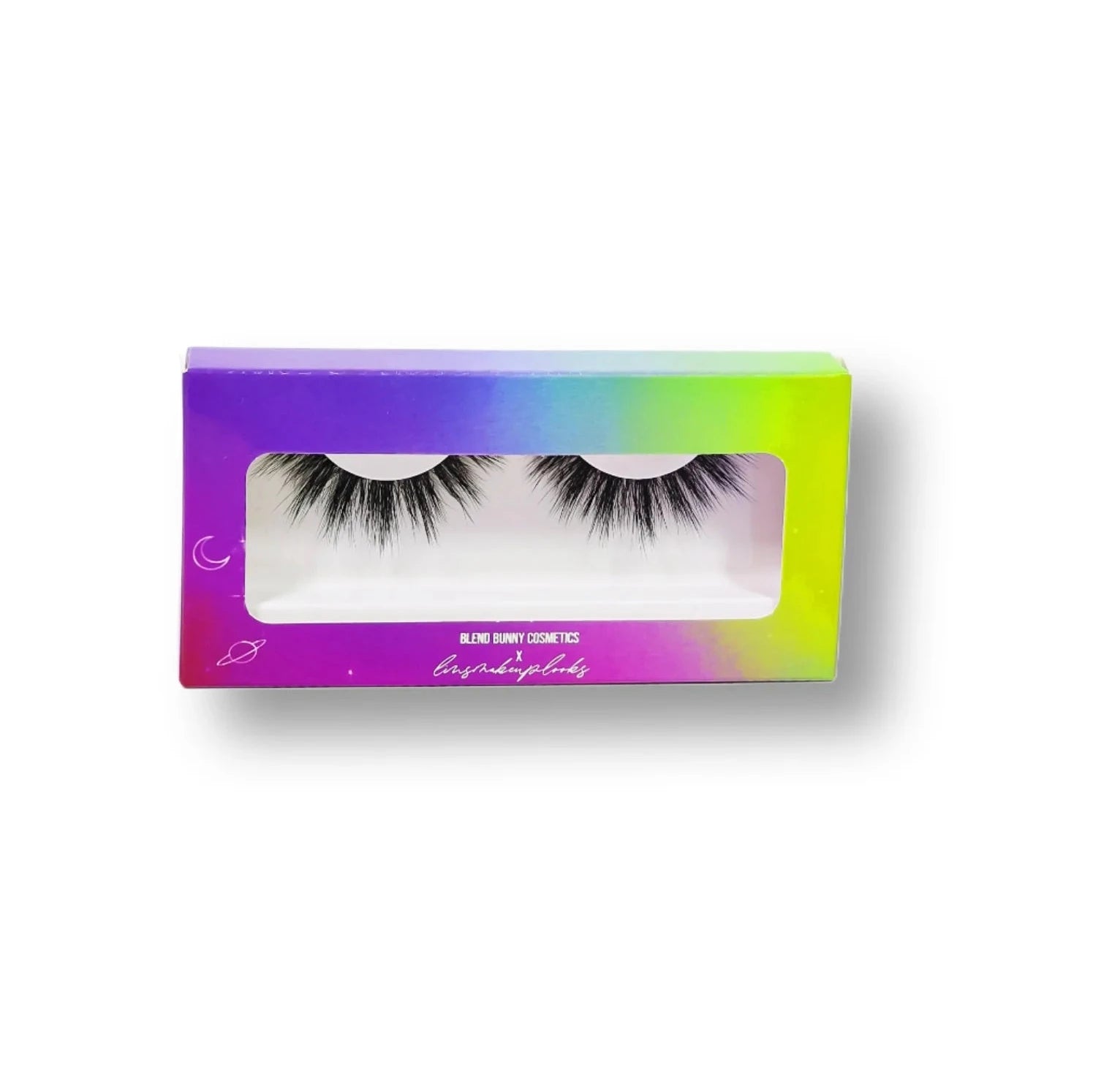 Lins x Blend Bunny False Eyelashes - Natural & Voluminous Lashes for Dramatic Eye Makeup | Perfect for Parties, Weddings & Special Occasions