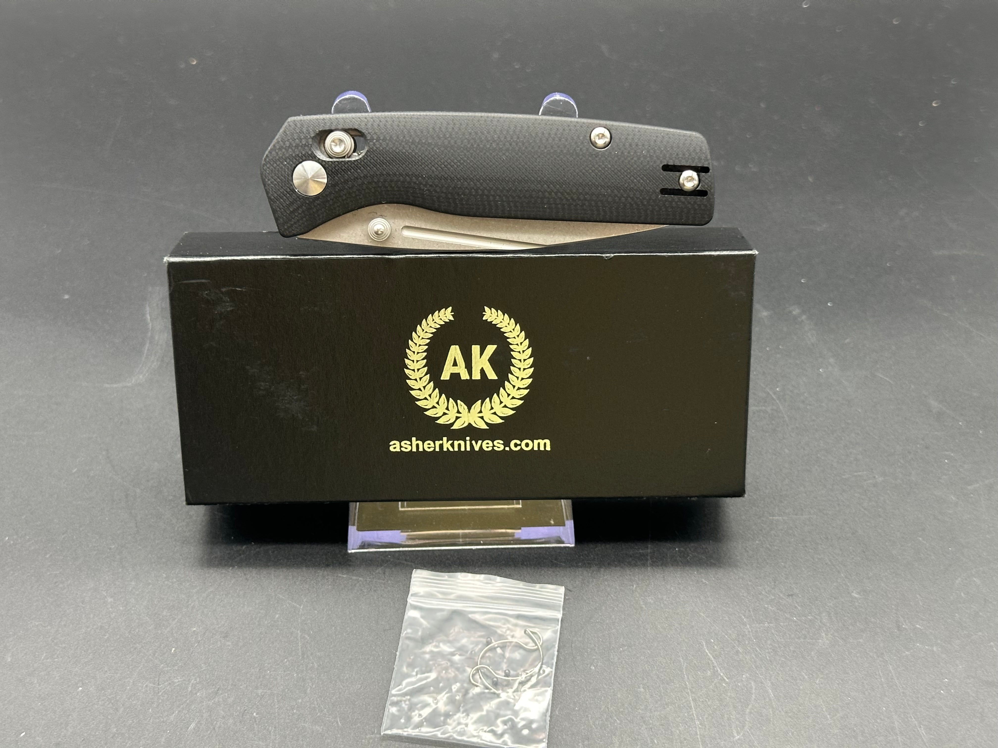 Premium Asher Wharnie Crossbar Pocket Knife - 3.2
