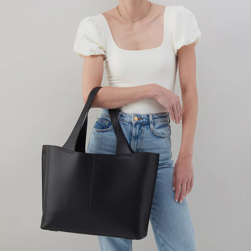 HOBO VIDA Large Tote Bag for Women - Stylish & Spacious Handbag for Work, Travel & Shopping | Premium Leather Shoulder Bag with Multiple Pockets