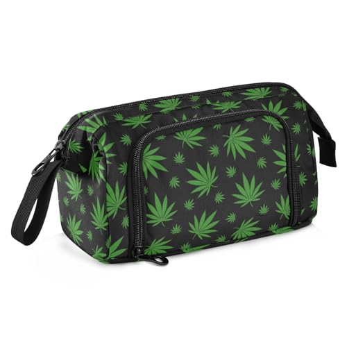 Green Cannabis Leaves