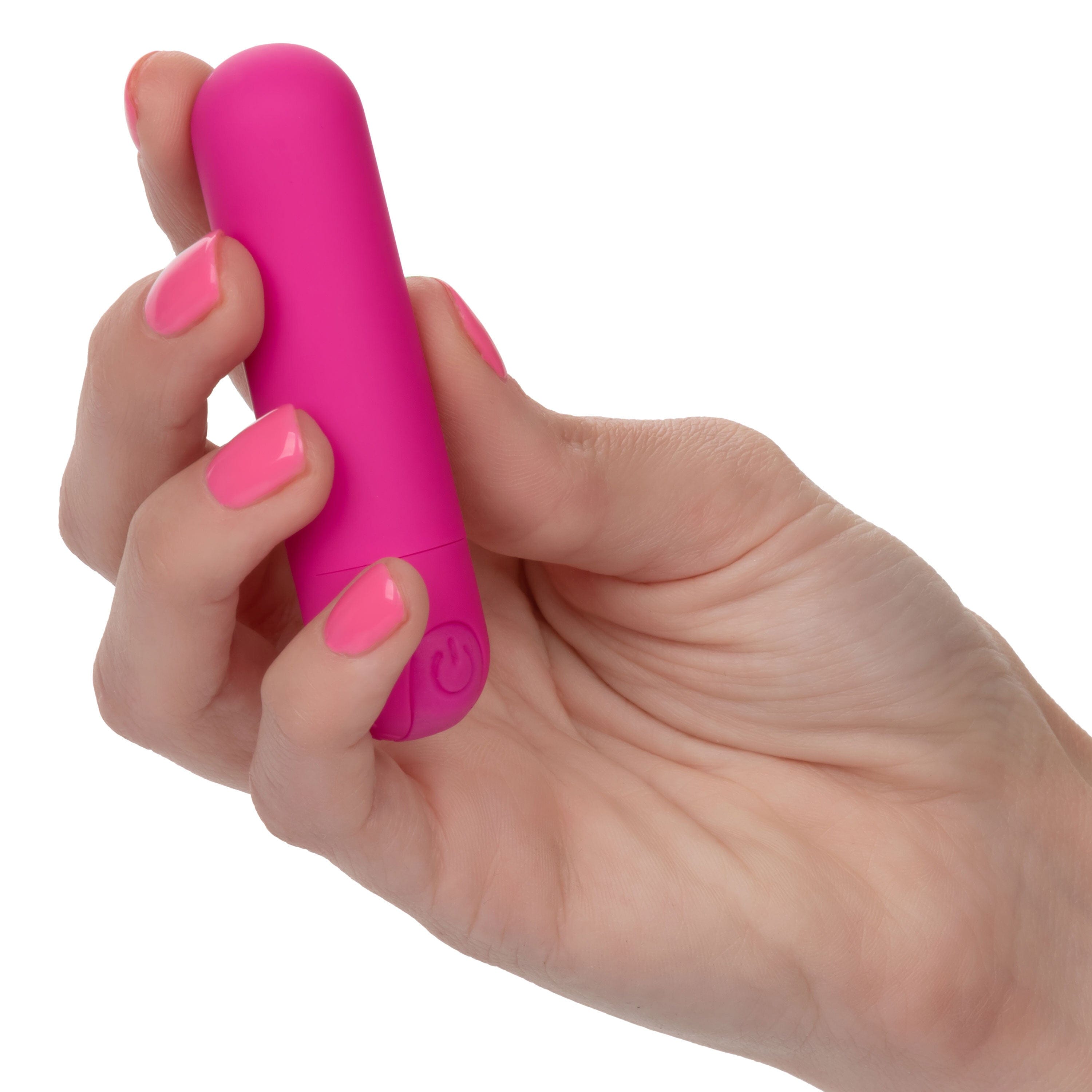Rechargeable Hideaway Bullet Vibrator - Pink | Discreet Personal Massager for Women | Perfect for Solo Play & Couples Use