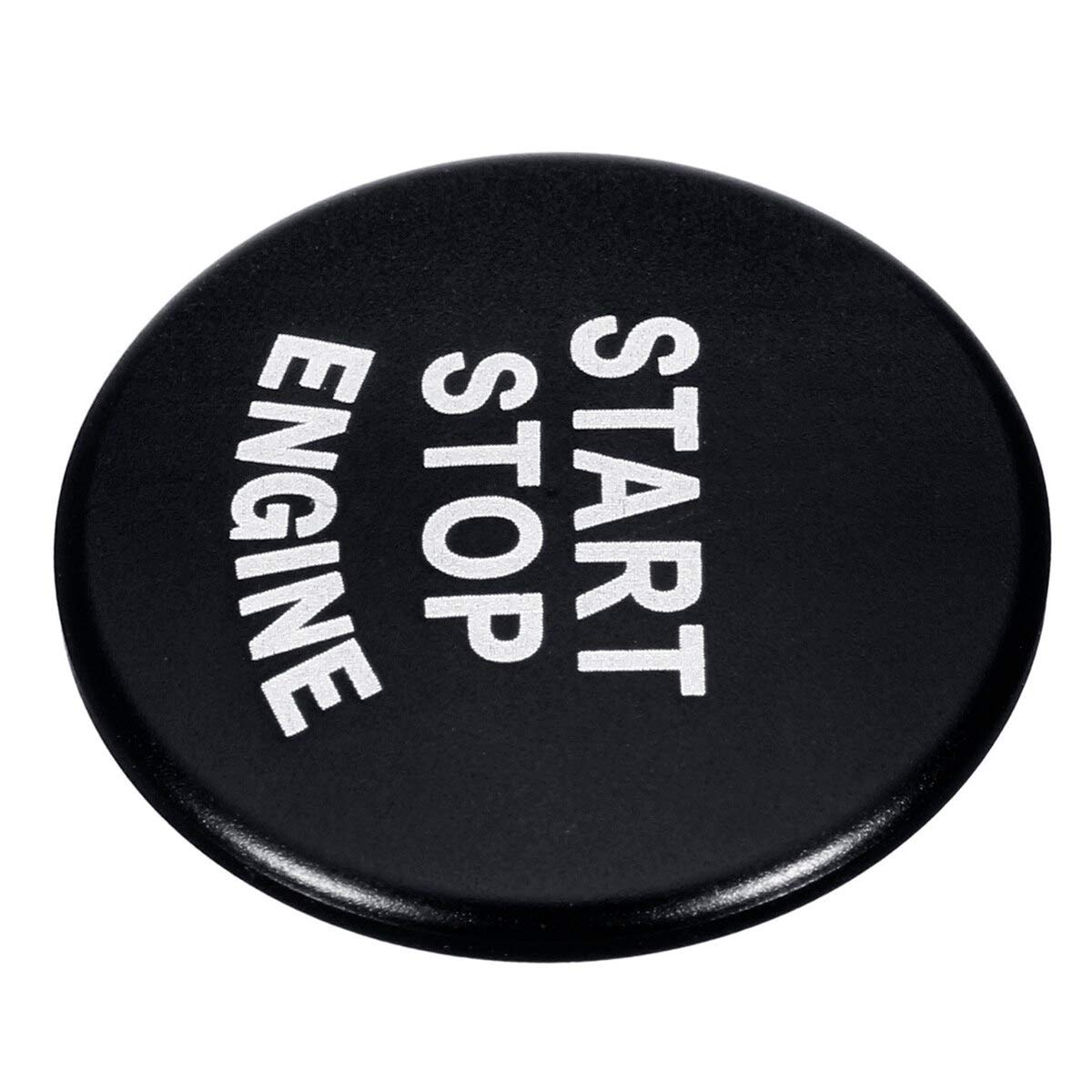 BMW 1 2 3 4 Series Auto Start Stop Button Cover - Aluminum Engine Switch for F30 F20 F32 X1 - Car Interior Upgrade