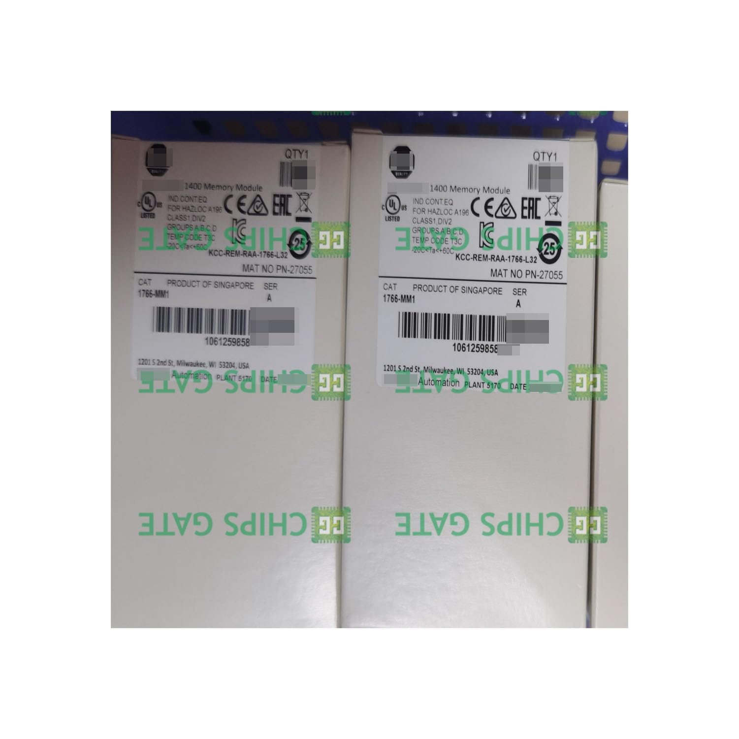New 1766-MM1 Module 1766MM1 - In Stock | PLC Control Module for Industrial Automation | Perfect for Allen-Bradley Systems & Machinery Upgrades