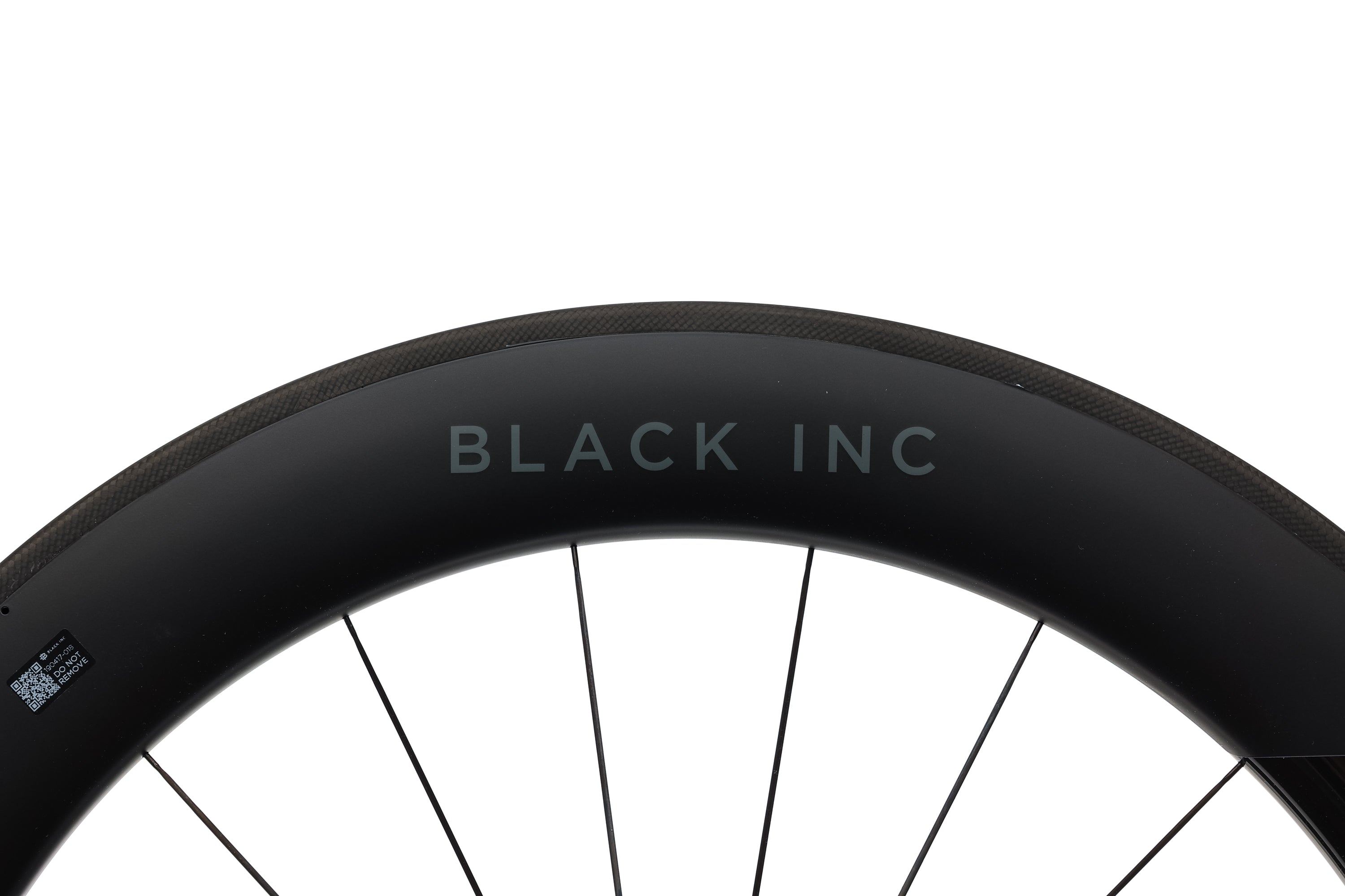 Black Inc Eighty Carbon Clincher 700c Wheelset - Lightweight Aero Road Bike Wheels for Racing & Training | High-Performance Carbon Fiber Cycling Wheelset for Road Bikes