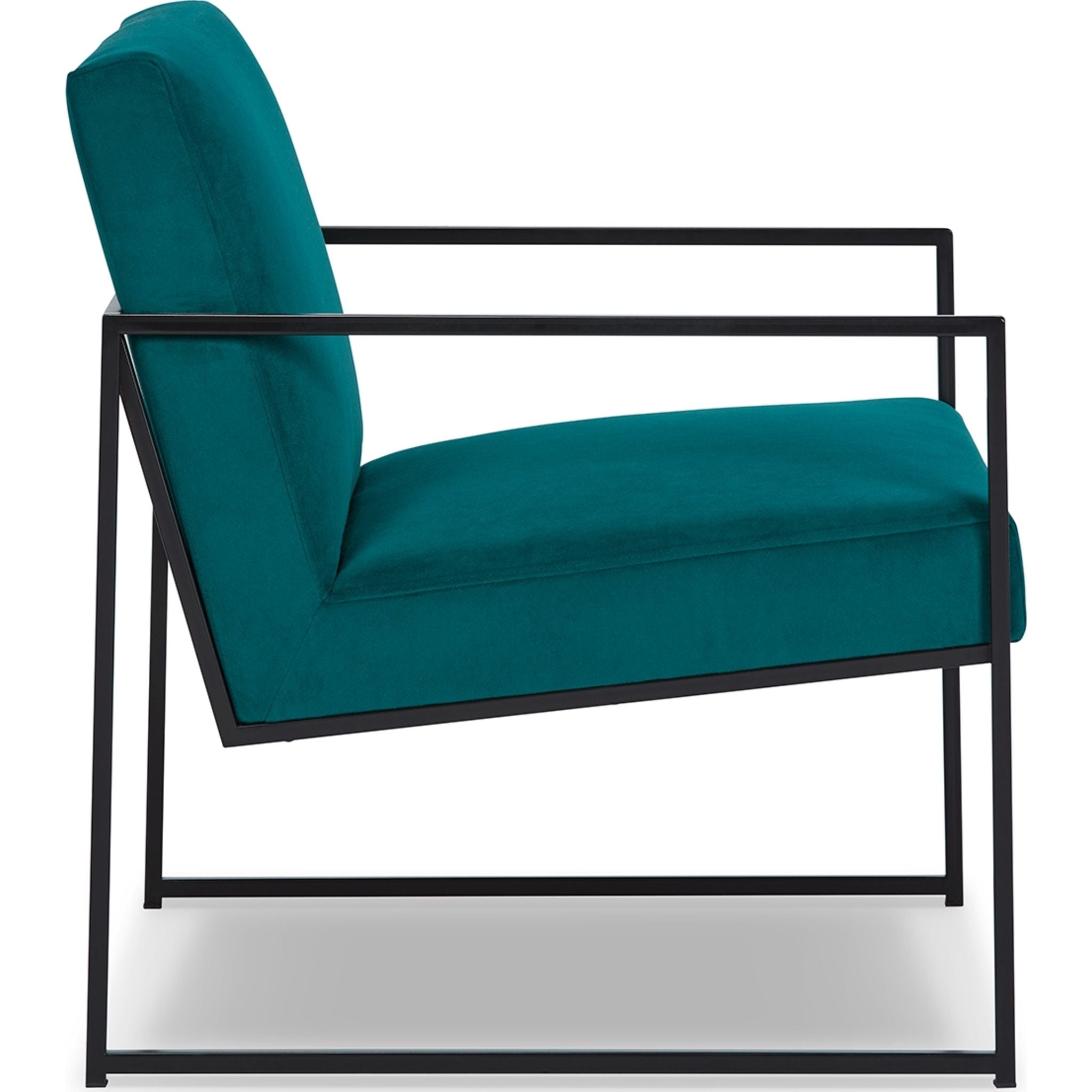 Aniak Accent Chair - Modern Rainforest Design for Living Room, Bedroom & Office - Comfortable Upholstered Armchair with Wooden Legs - Perfect for Reading, Relaxing & Home Decor