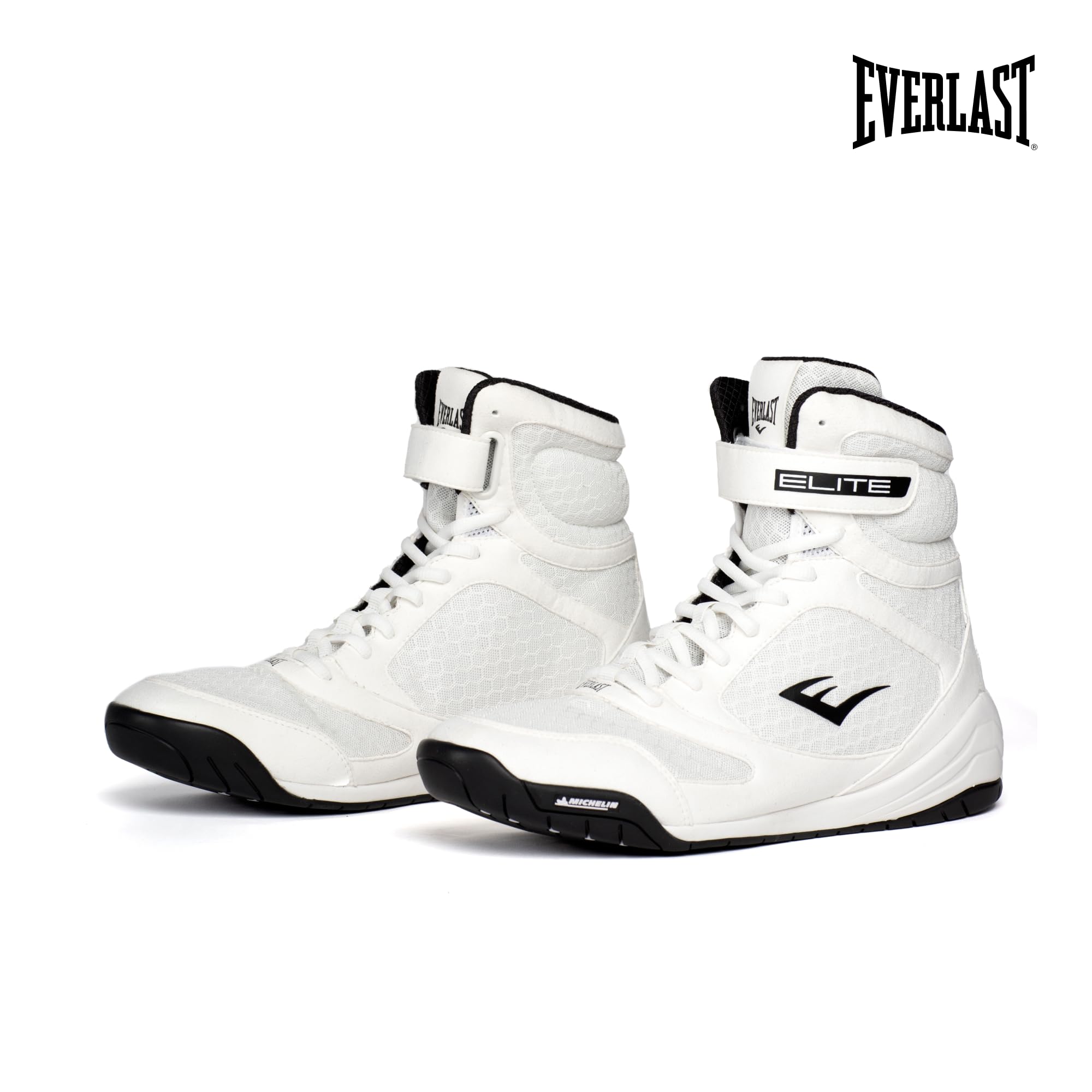 Everlast Elite Boxing Shoes for Men & Women - Lightweight, Durable Training Shoes for Boxing, MMA & Fitness | Perfect for Gym, Sparring & Competition