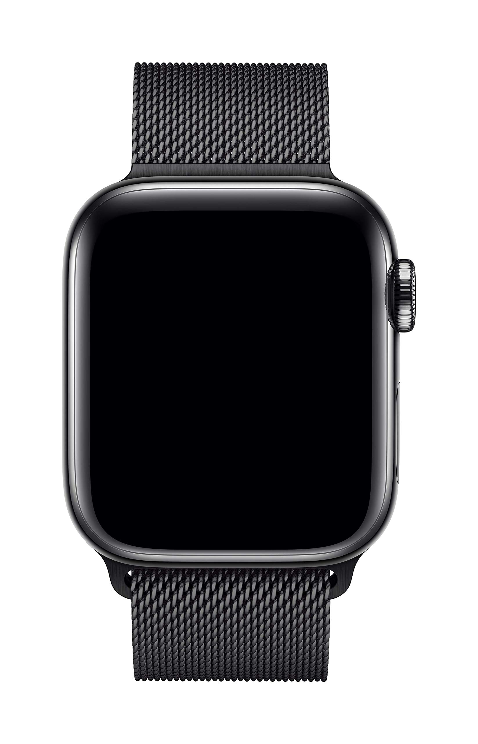 Premium Apple Watch Band - Milanese Loop Stainless Steel Strap (40mm/44mm) - Space Black - Compatible with Apple Watch Series 9/8/7/6/SE - Elegant & Adjustable Magnetic Closure - Perfect for Workouts, Office & Daily Wear