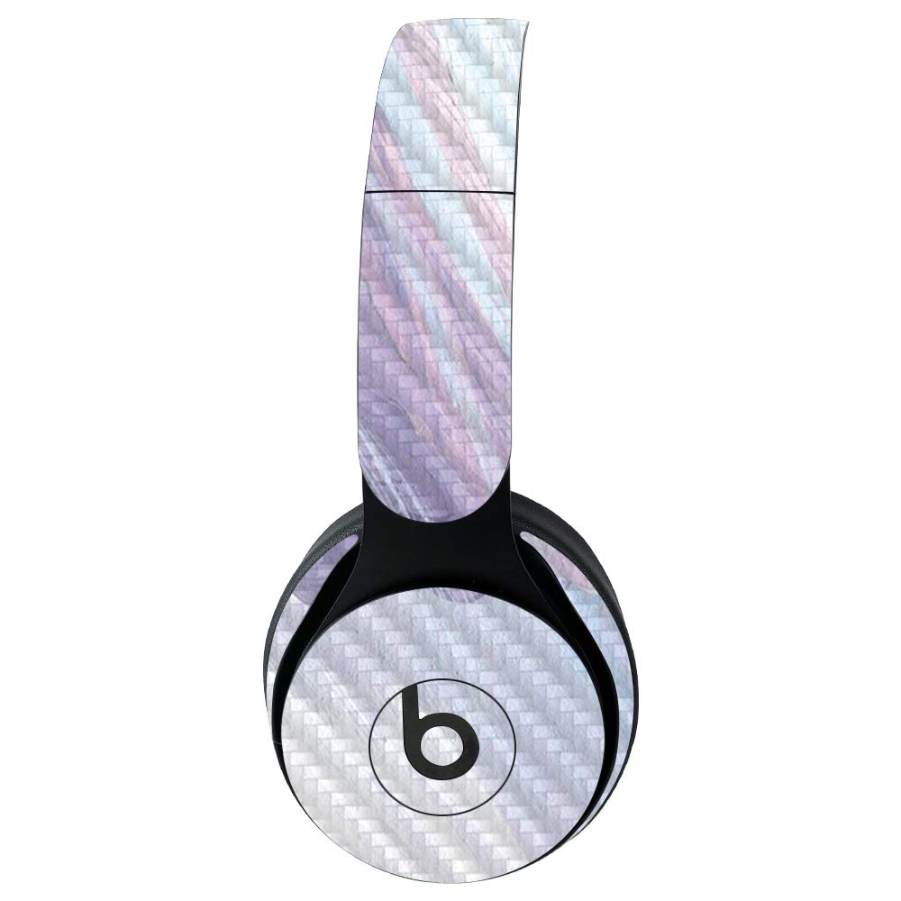 Premium Carbon Fiber Skin for Beats Solo Pro Wireless Headphones - Protective & Durable Textured Cover | Easy to Apply & Remove | Made in USA | Perfect for Travel, Gym & Daily Use
