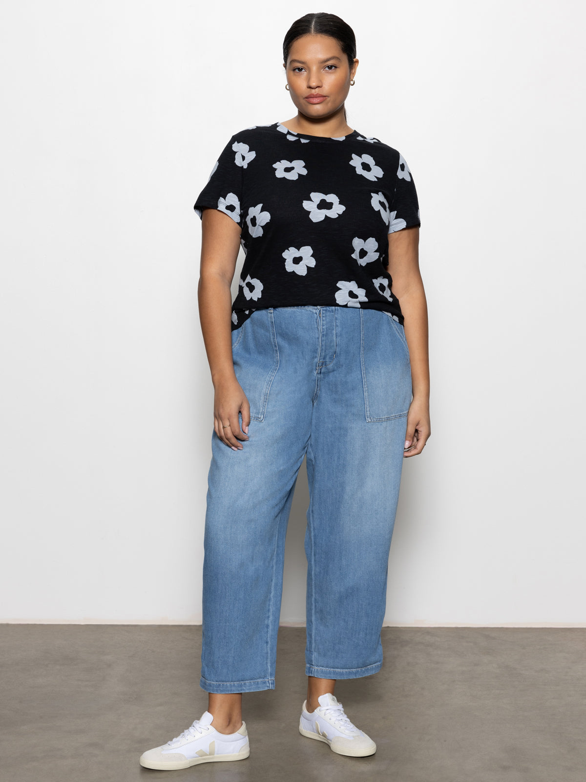 Cruiser Semi High Rise Chino Pants for Women - Waverly Extended Sizes (00-24) - Comfortable Stretch Office & Casual Wear for Work or Weekend