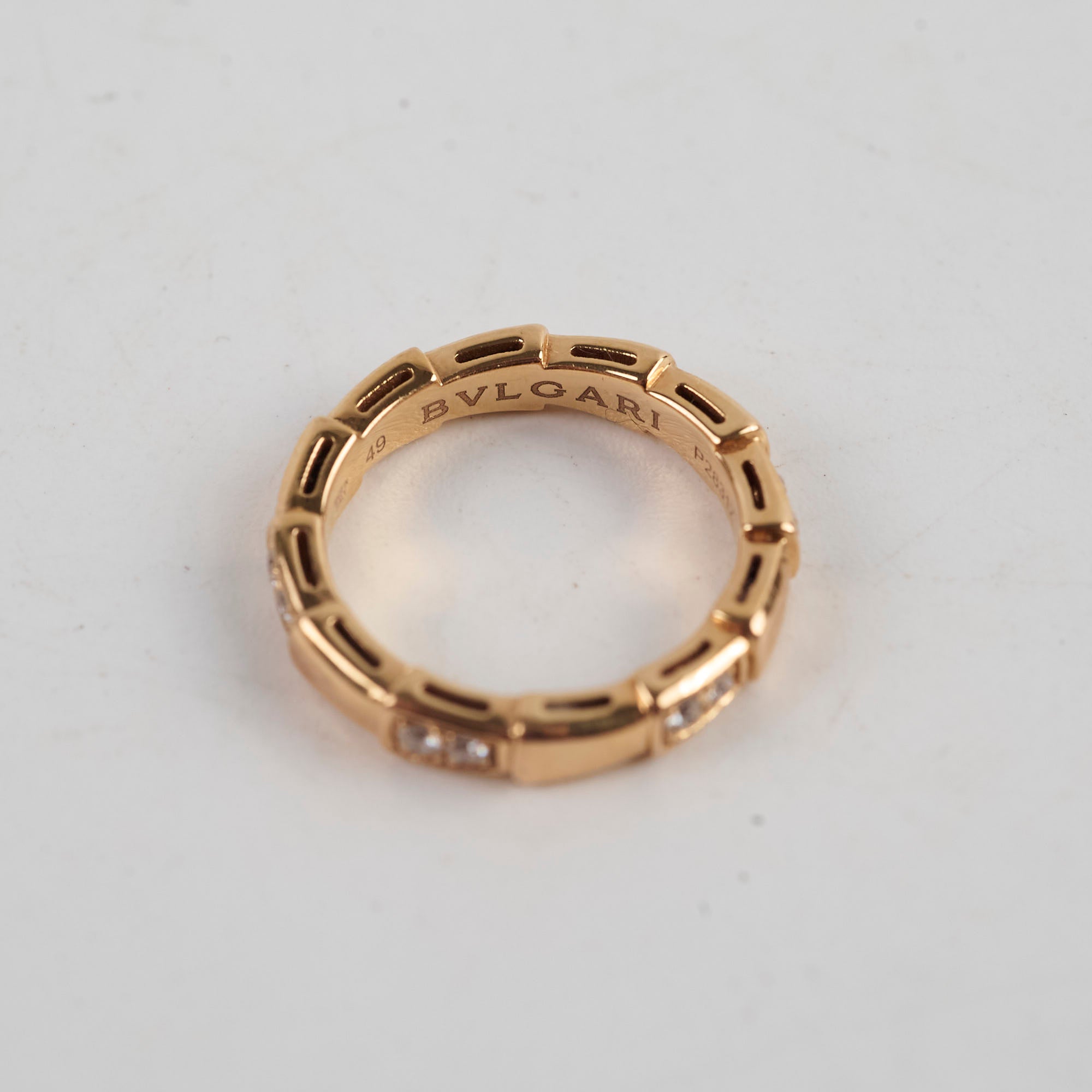 Bulgari Serpenti Viper Ring - Size 49 | Luxury Italian Jewelry for Women | Perfect for Weddings, Parties & Special Occasions