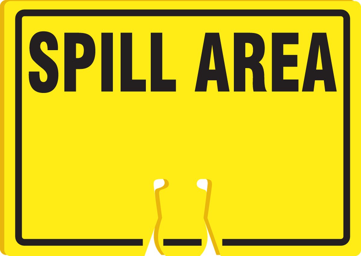 Accuform NMC Spill Area Warning Cone Top - 10