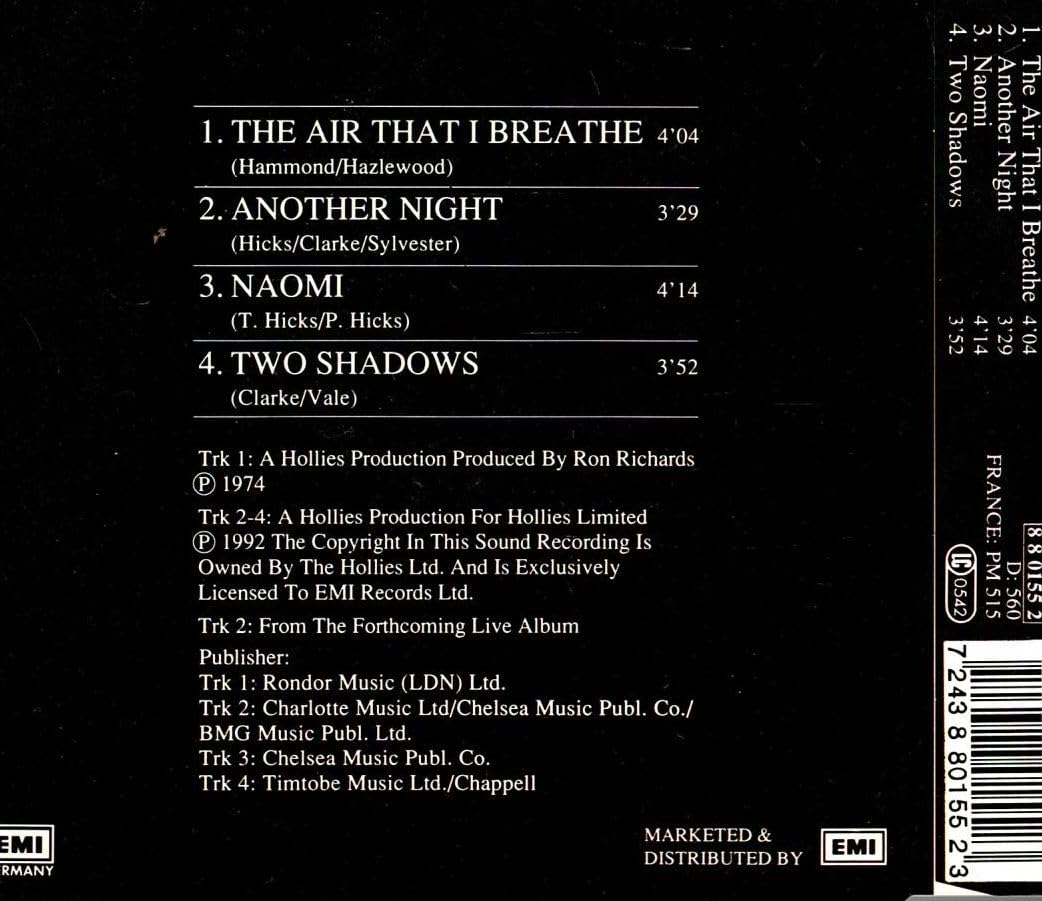 Air That I Breathe [Single-CD] - 90s Alternative Rock Music for Relaxation & Road Trips