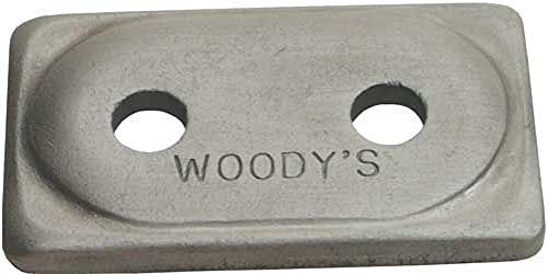 Woody's Traction Double Grand Digger Support Plates - 48 Pack | Heavy-Duty Snowmobile & ATV Traction Accessories for Winter & Off-Road Adventures