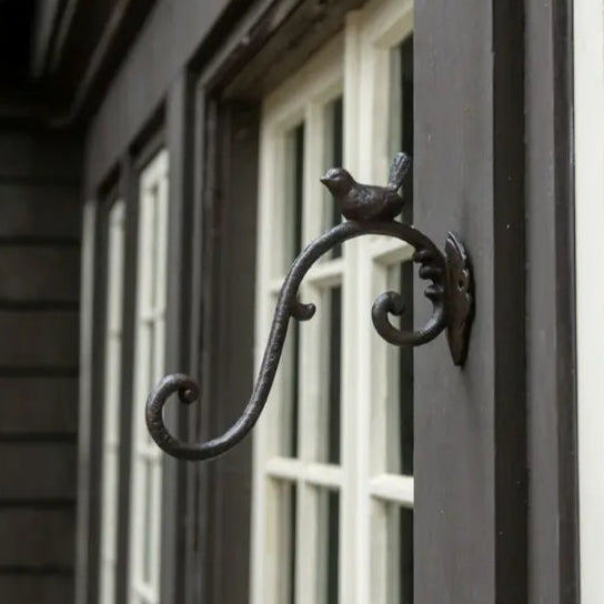 Brown Bird Hook - Decorative Wall Hooks for Hanging Coats, Hats & Keys | Perfect for Entryway, Bedroom & Kitchen Organization