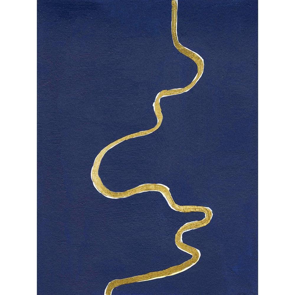 Michael Willett Oxbow I 19x24 Black Modern Wood Framed Art Print with Double Matting - Museum Quality Wall Decor for Living Room, Office & Gallery Display