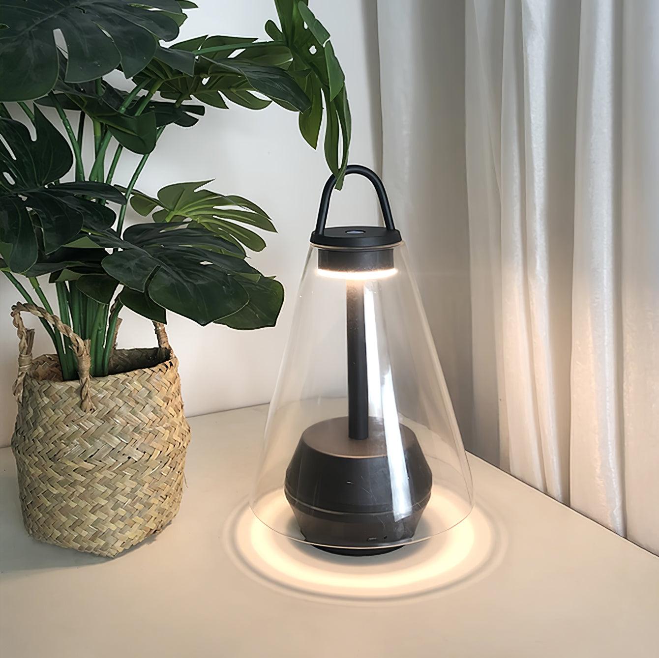 Shuttle Rechargeable LED Table Lamp with Built-in Battery - Perfect for Bedroom, Office & Night Reading