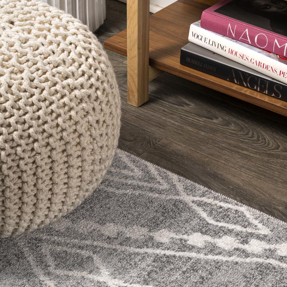 Handmade Moroccan Style Diamond Area Rug - Boho Chic Living Room Decor, Bedroom Carpet, Non-Slip Floor Mat for Home & Office