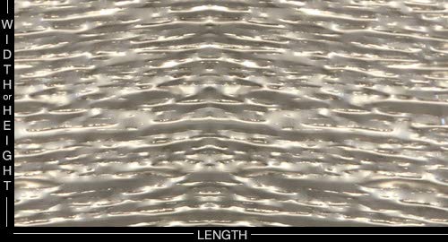 Stainless Steel Door Kick Plate with Artisan Embossed Patterns - 6