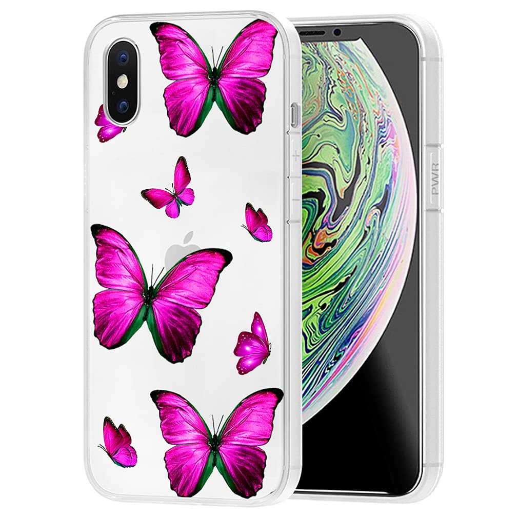 Yerebel Clear Flexible TPU Phone Case for iPhone Xs/iPhone X 5.8