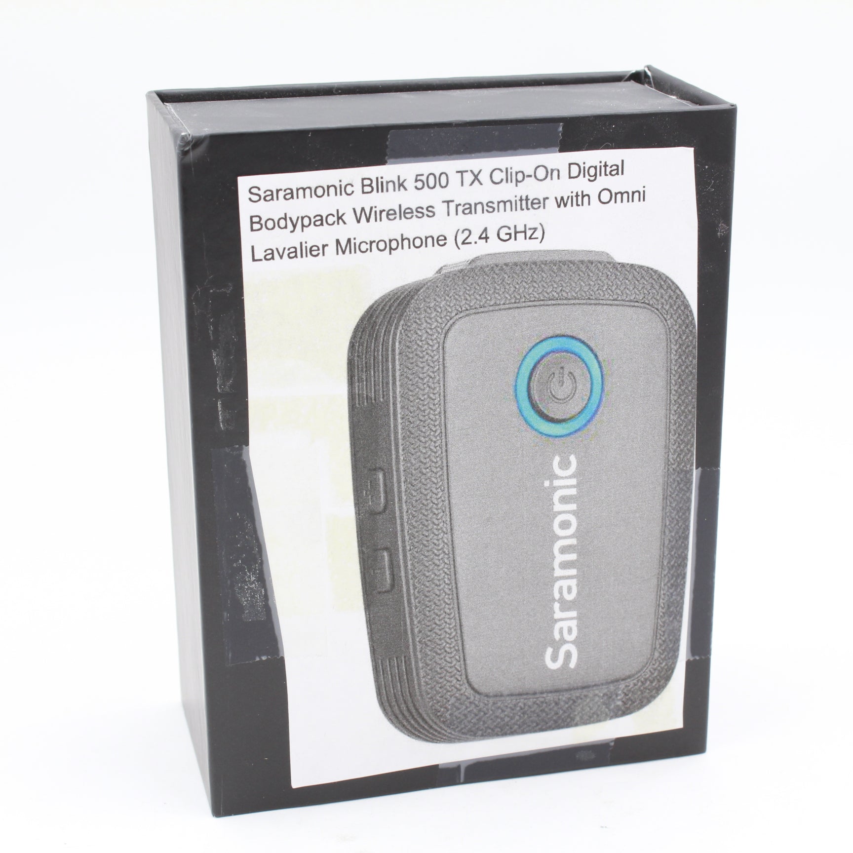 Open Box Fair - Saramonic Blink 500 TX Digital Wireless Bodypack Transmitter with Omnidirectional Lavalier Mic (2.4GHz) for Interviews, Vlogging & Live Streaming