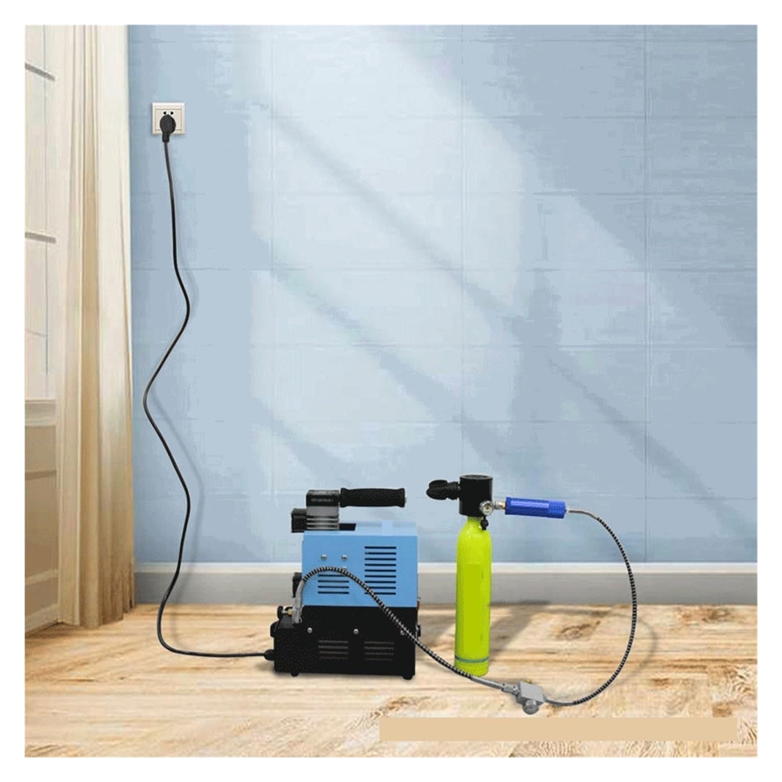 Portable Alloy High Pressure 30MPa Scuba Diving Air Compressor Pump - Ideal for Scuba Diving, Snorkeling, and Underwater Adventures
