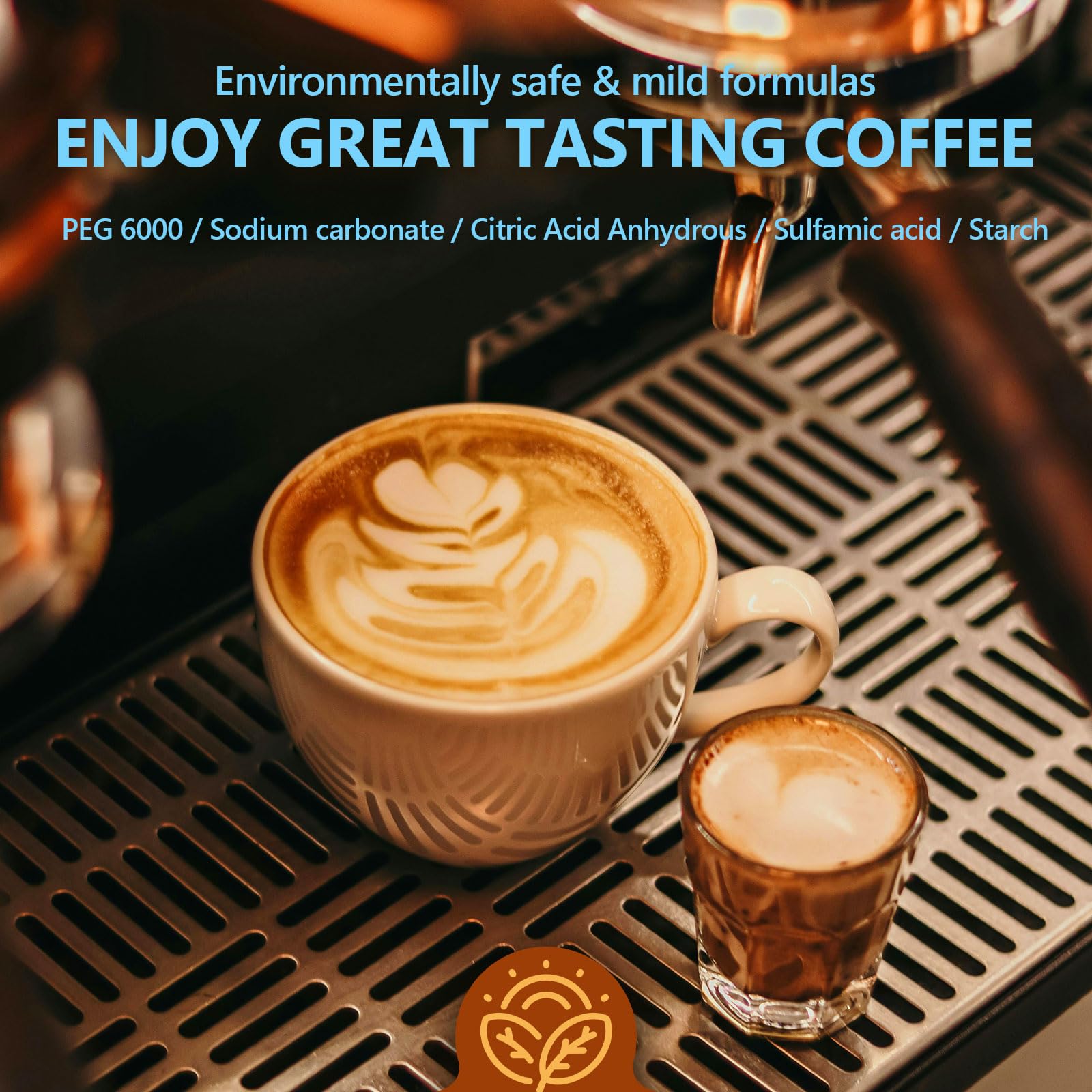 Premium Coffee Machine Cleaner & Descaler Tablets - 34 Pack | Compatible with Keurig, Ninja, Breville, DeLonghi, Nespresso, Miele & Espresso Machines | Deep Cleaning & Descaling Solution for Coffee Pots & Makers | Perfect for Home, Office & Commercial Use