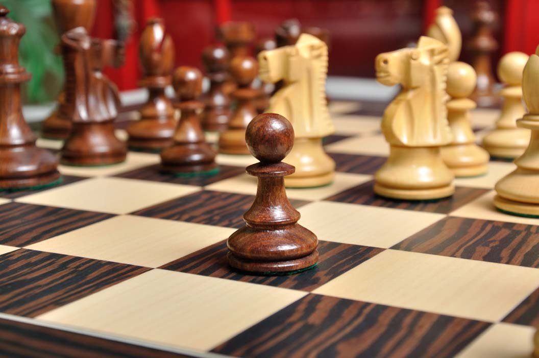The House of Staunton B.H. Wood Chess Set - 3.75