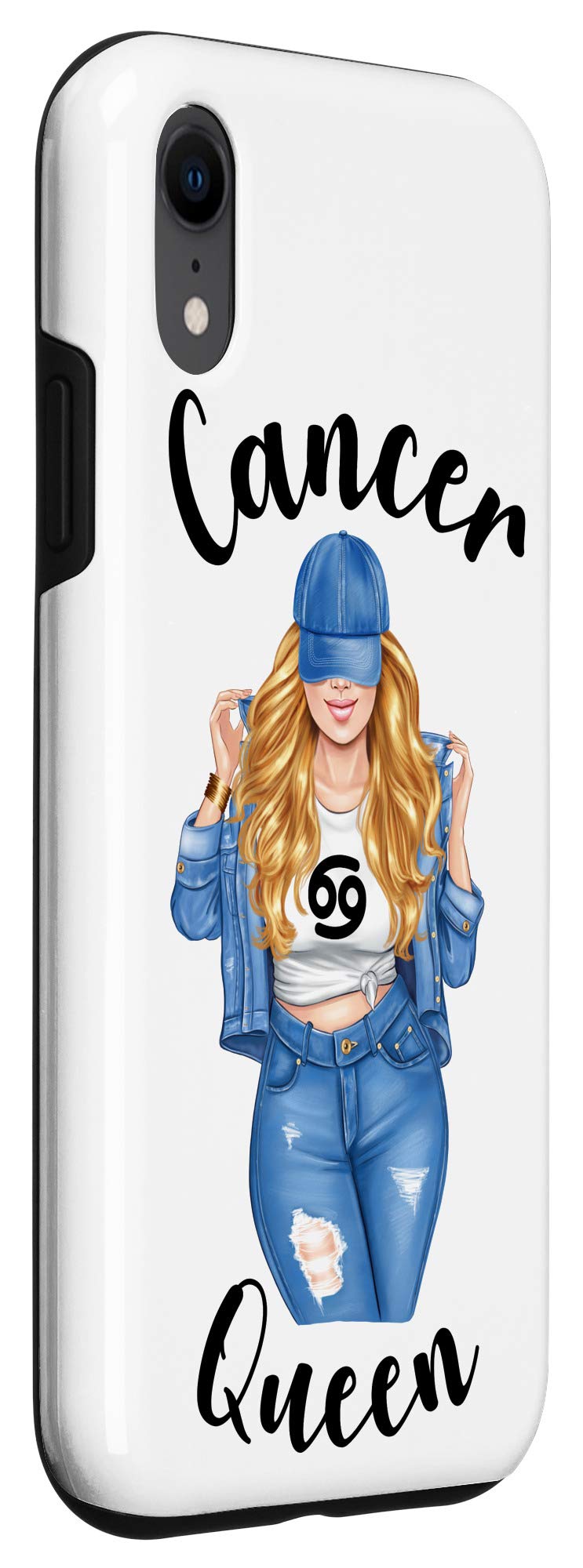 iPhone XR Case - Streetwise Cancer Queen Blonde Diva Design, Perfect for Birthday Gifts & Daily Protection (Compatible with iPhone XR) | Trendy Phone Cover for Women, Girls, Fashion Lovers