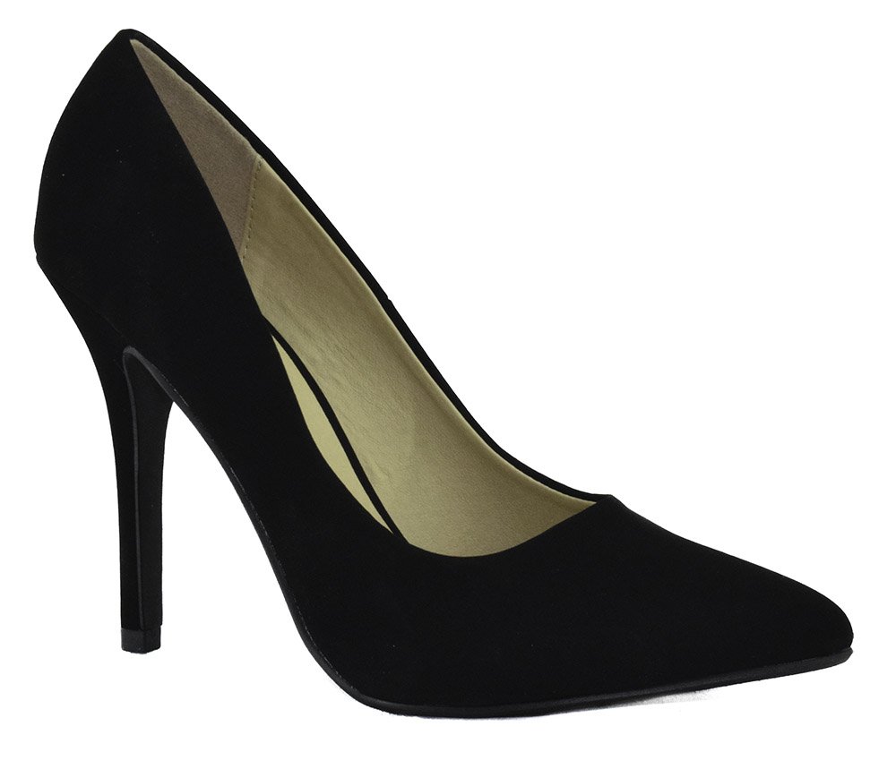 Stylish Women's Pointed Toe Slip-On High Heel Pumps for Formal Events, Parties & Date Nights - Comfortable Dress Shoes for Work & Evening Occasions