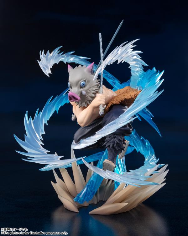 Figuarts Zero Demon Slayer: Kimetsu no Yaiba Inosuke Hashibira (Beast Breathing Version) Anime Action Figure Statue - Perfect for Anime Collectors, Home Decor, and Gift Giving