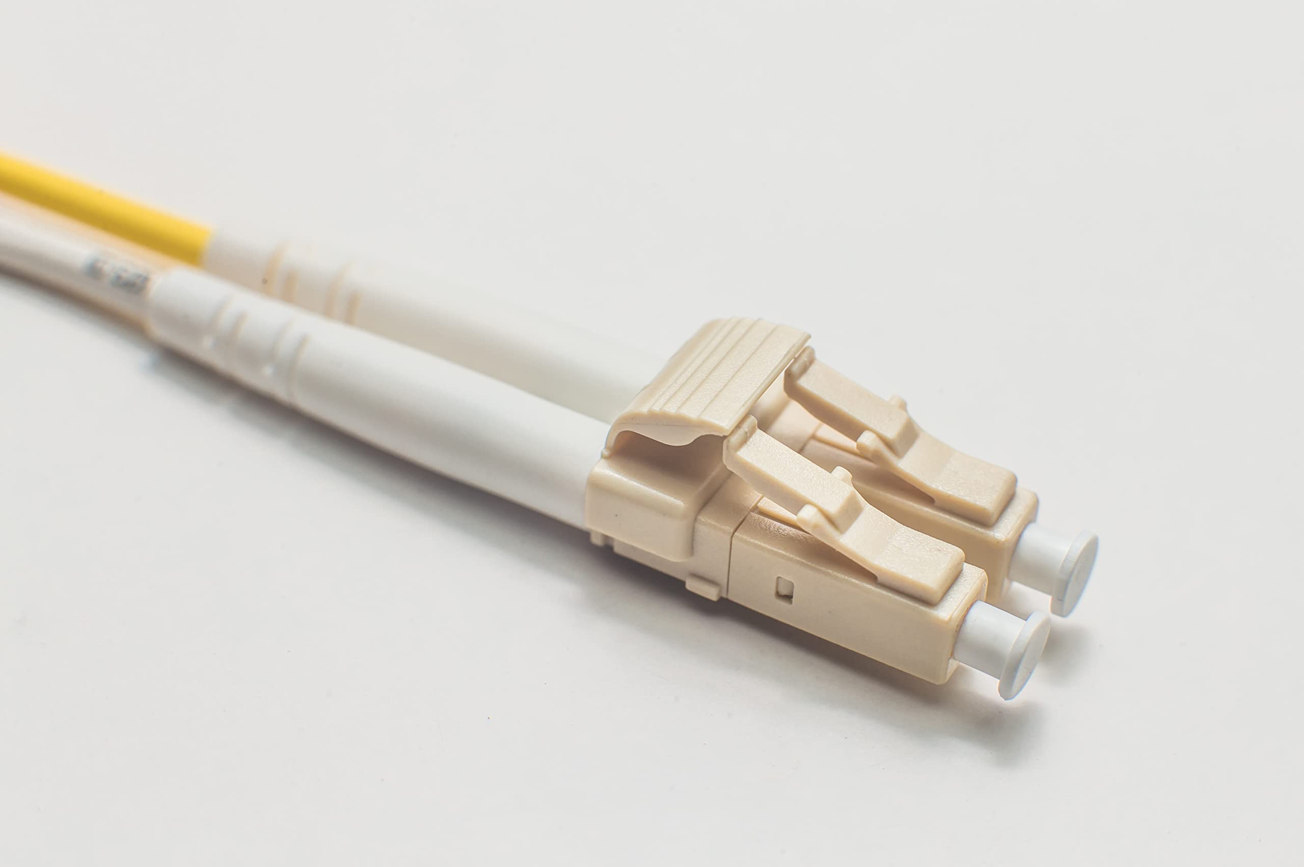OM1 LC to ST Fiber Optic Cable 45M (147.63ft) - 1G Plenum Duplex 62.5/125 Multimode Jumper | Made in USA | Length Options 0.5M-300M | Compatible with 1G/10G SFP, 1GBase | Ideal for Data Centers, Server Rooms & Network Installations