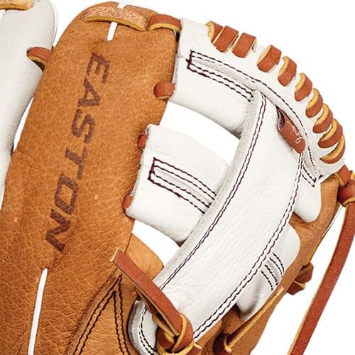 Easton Groundwork Fastpitch Softball Training Glove - Morgan Stuart Model for Youth & Adult Players | Durable Leather Practice Glove for Fielding, Catching & Softball Drills | Multiple Sizes & Styles Available