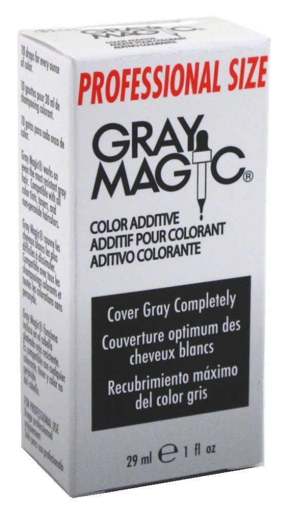 Ardell Gray Magic Hair Dye - Long Lasting & Natural Looking Gray Coverage for Men & Women - Perfect for Touch-Ups, Root Coverage & Full Hair Coloring at Home