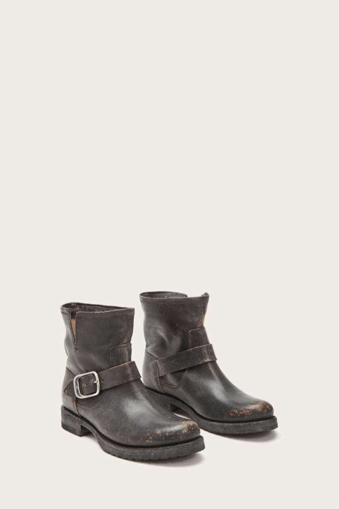 Frye Women's Veronica 70654 Ankle Bootie in Black - Perfect for Casual Outfits, Office Wear & Fall Fashion