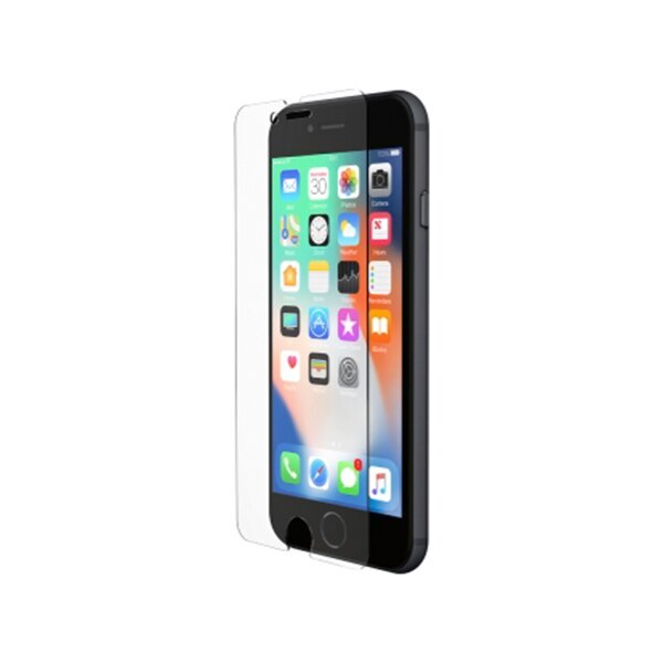 Belkin Tempered Glass Screen Protector for iPhone 6/6S/7/8 - Crystal Clear HD Protection - Anti-Scratch & Bubble-Free - Perfect for Everyday Use & Travel Protection