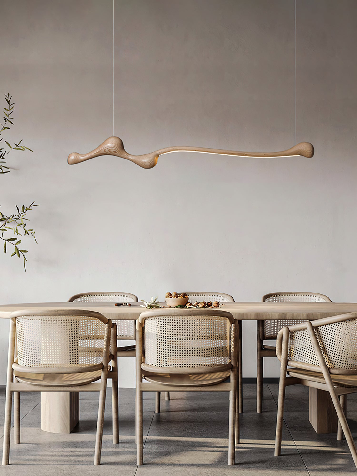 Modern Curva Pendant Lamp - Sleek Hanging Light Fixture for Dining Room, Kitchen Island & Bedroom Decor | Adjustable Height LED Lighting