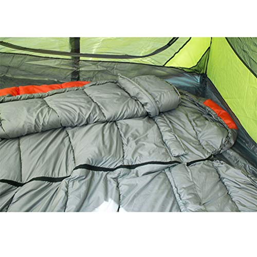 Multifunctional Hammock Sleeping Bag - Warm & Lightweight for Winter Camping, Hiking, Travel - Thermal Insulated Cotton Sleeping Bag for Outdoor Adventures (Green) - Perfect for Backpacking, Picnics, and Cold Weather Camping