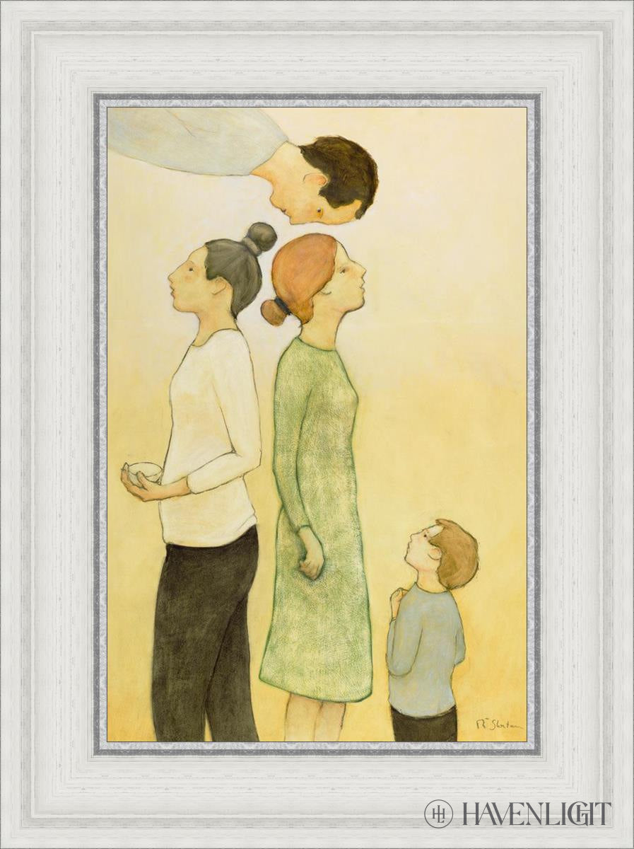 Duet Observed - Romantic Couple Painting by Rick Shorten | Perfect for Valentine's Day Gifts, Anniversary Presents & Home Decor