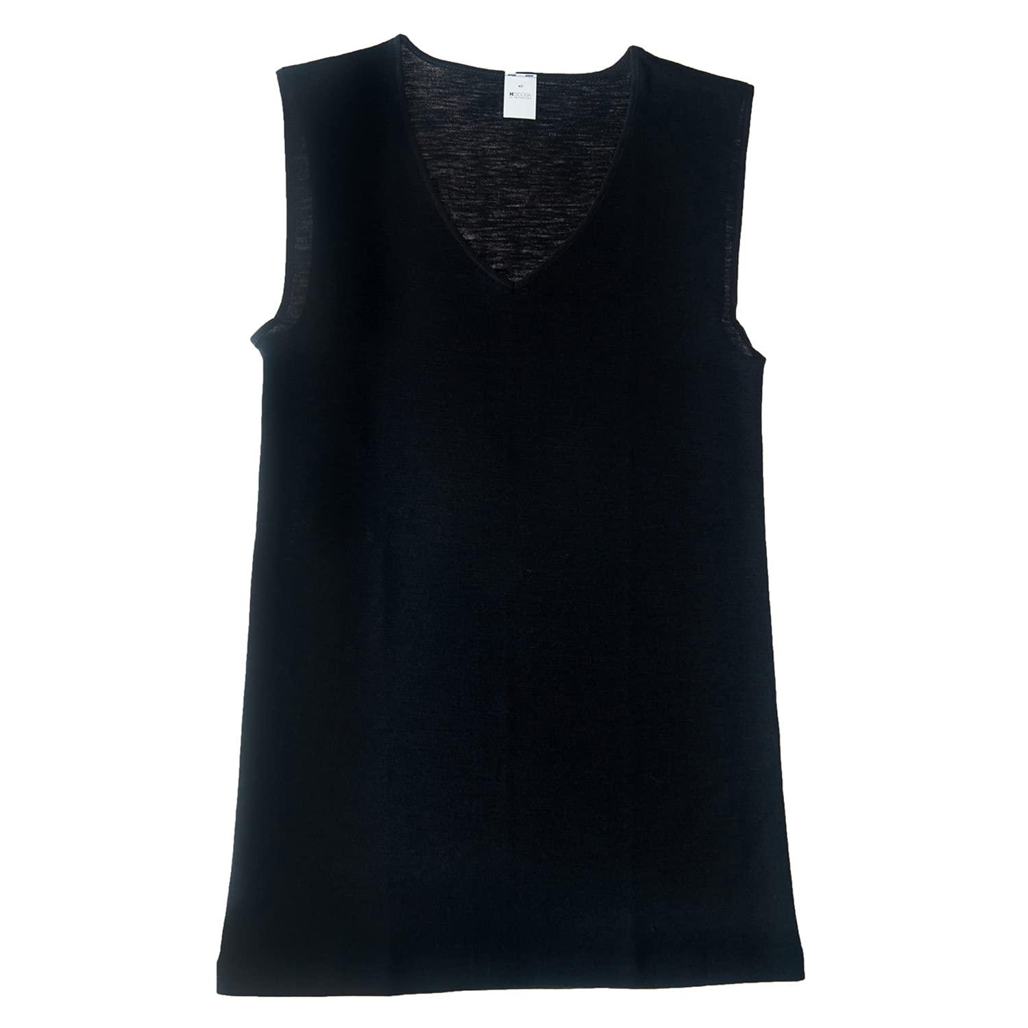 Hocosa Organic Wool-Silk Sleeveless Undershirt for Women - Breathable Summer Base Layer, Perfect for Layering Under Dresses & Blouses