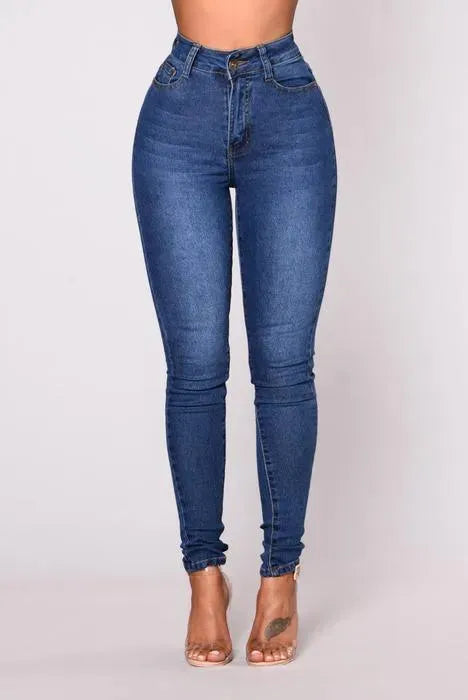 Best Women's High Waist Skinny Jeans - Stretch Denim Pants for Slim Fit & Comfort | Perfect for Casual Wear, Work & Night Out