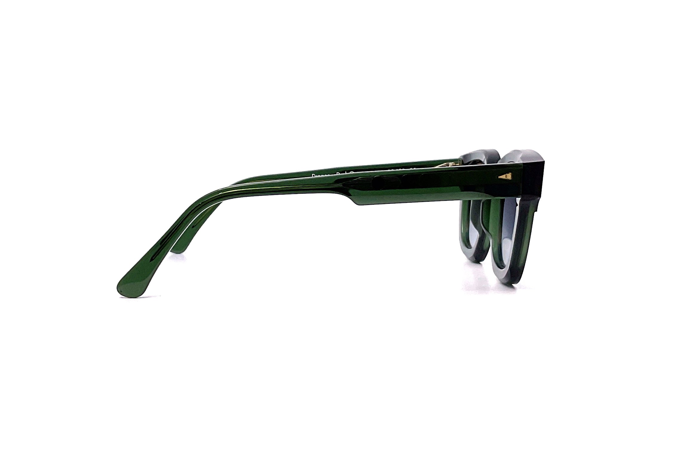 Ahlem Dragon Sunglasses - Dark Green & Blue Gradient Aviator Style for Men & Women | UV Protection, Fashionable Outdoor & Driving Shades