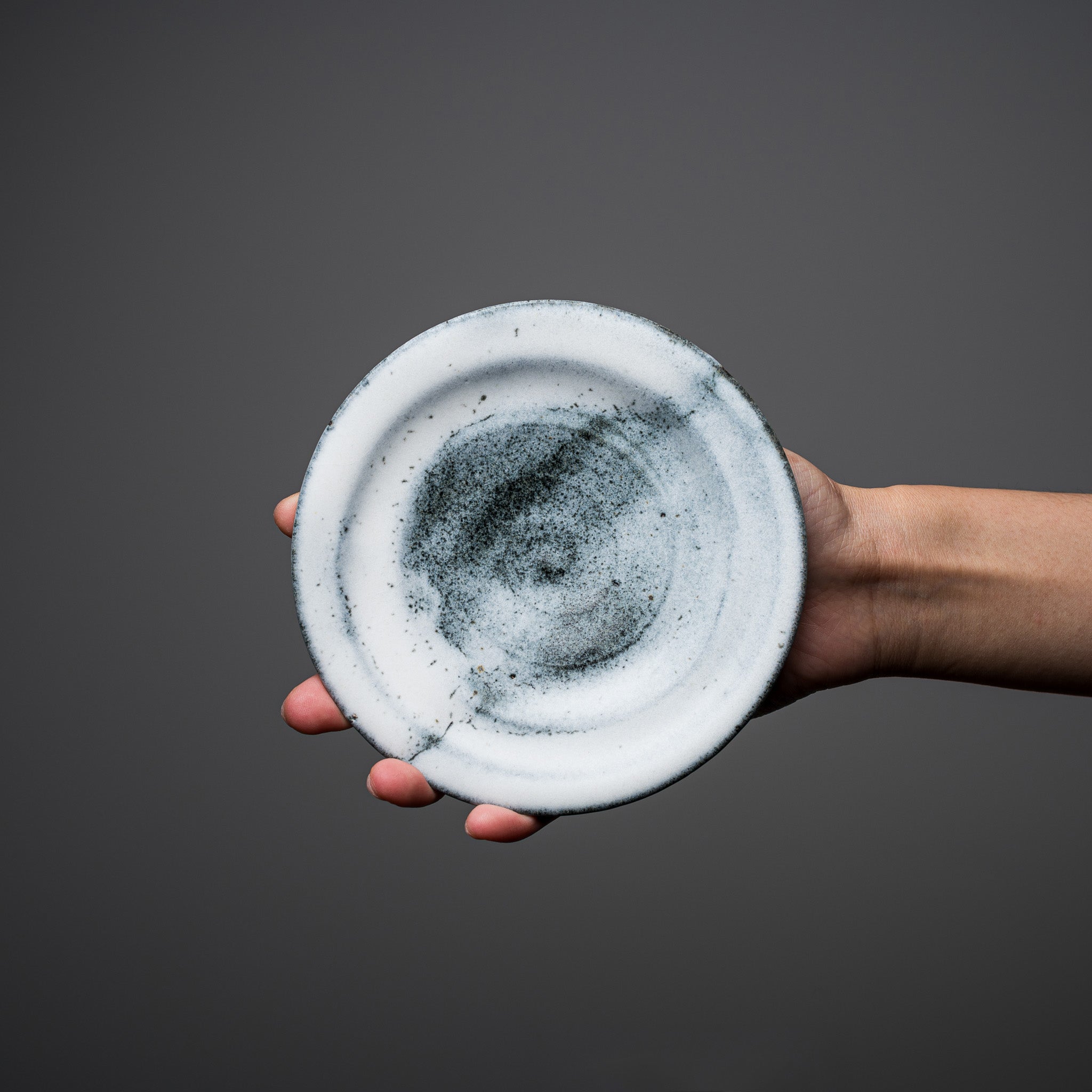 NINSHU 13 cm Single Plate - Elegant Ceramic Dish for Soups, Salads & Desserts | Perfect for Dining, Entertaining & Home Decor