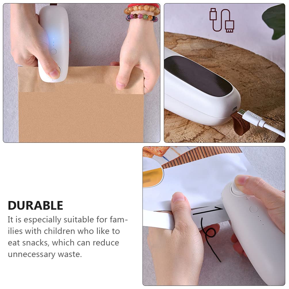 Mini Bag Sealer - Handheld Heat Sealer for Snacks & Food Bags at Home