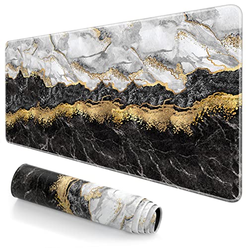 Black Cracked Marble