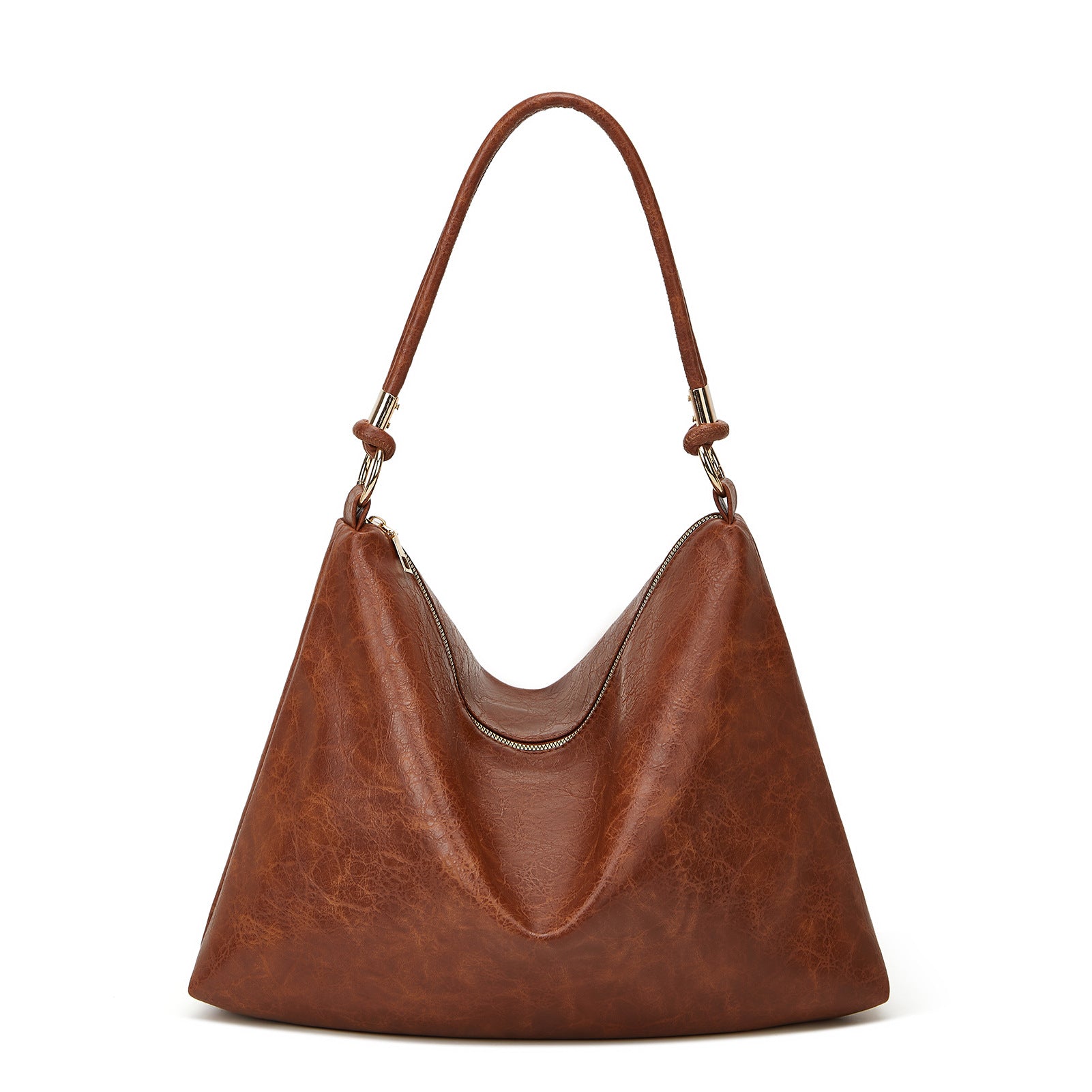 Vegan Leather Tote Bag for Women - Large Capacity Soft PU Leather Shoulder Bag & Underarm Purse - Perfect for Work, Travel, and Everyday Use