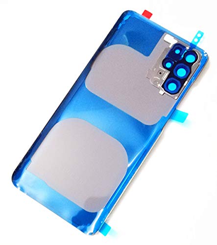 Galaxy S20 Plus 5G Back Cover Replacement - Premium Tempered Glass Case in Gray - Perfect for Screen Protection & Phone Aesthetics - Ideal for Everyday Use, Travel & Work